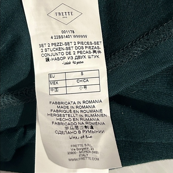 Frette Pajama set small forest green - Picture 12 of 14